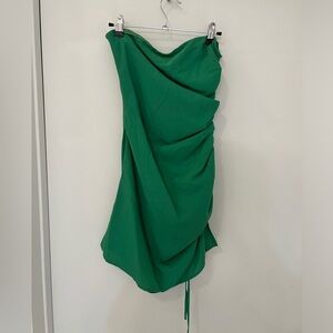 Sndys ruched mini dress size small